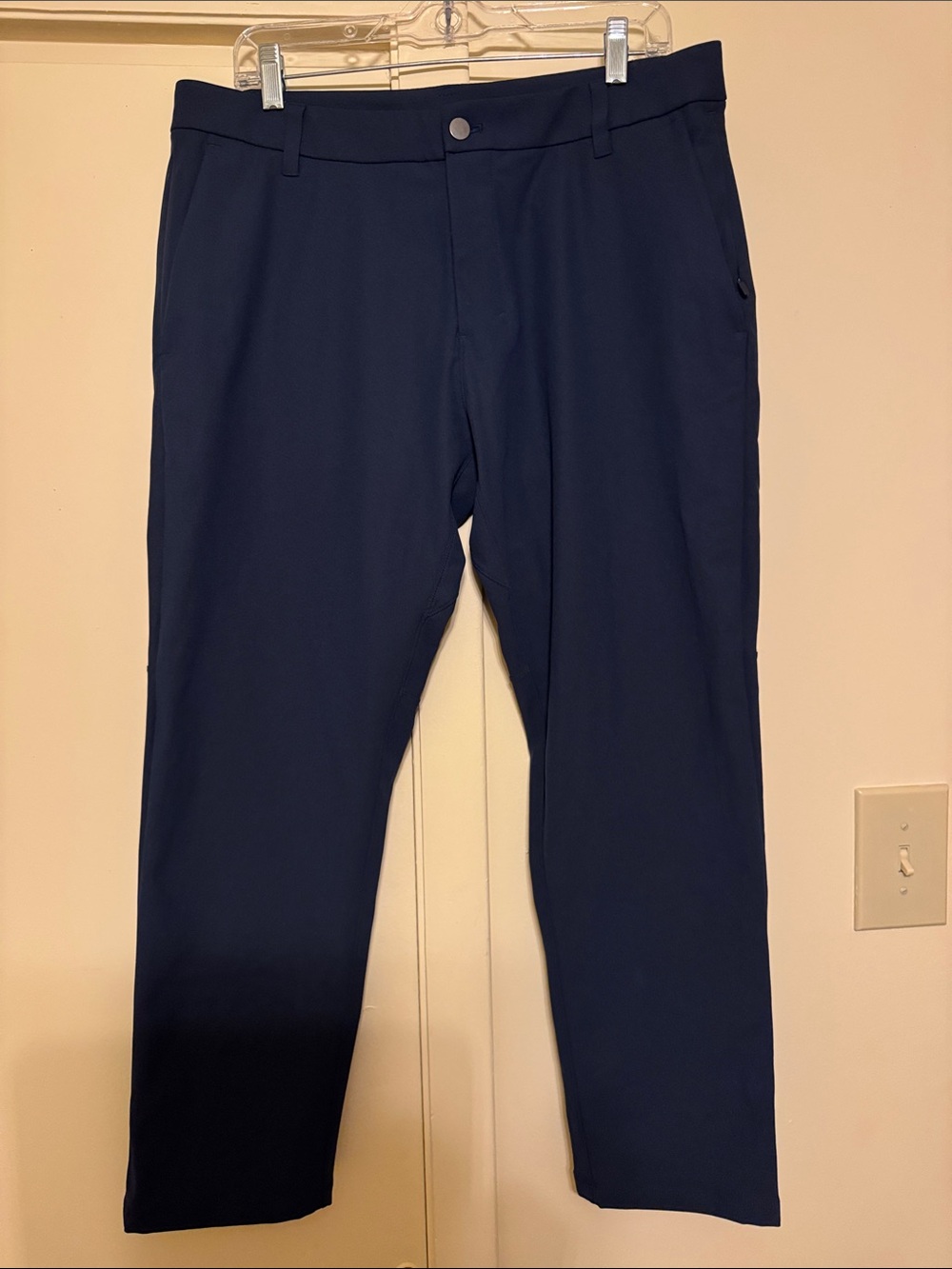 lululemon athletica Men's Dark Navy Stretch Dress Pants